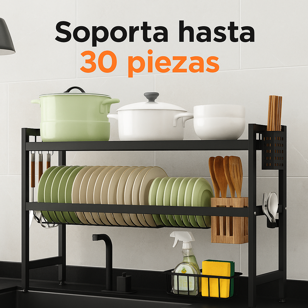 Tu cocina más limpia que nunca - ESCURRIDOR DE PLATOS
