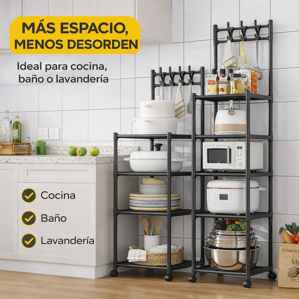 El orden que tu hogar necesitaba - ORGANIZADOR COCINA MULTIUSOS