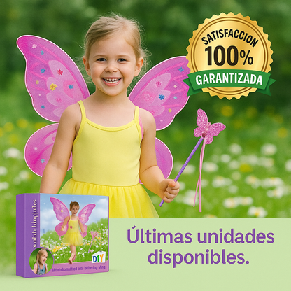 El disfraz que hace sentir a tu niña como un hada de verdad. - ALAS DE MARIPOSA