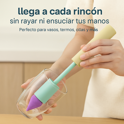 El cepillo que reemplaza todas tus esponjas